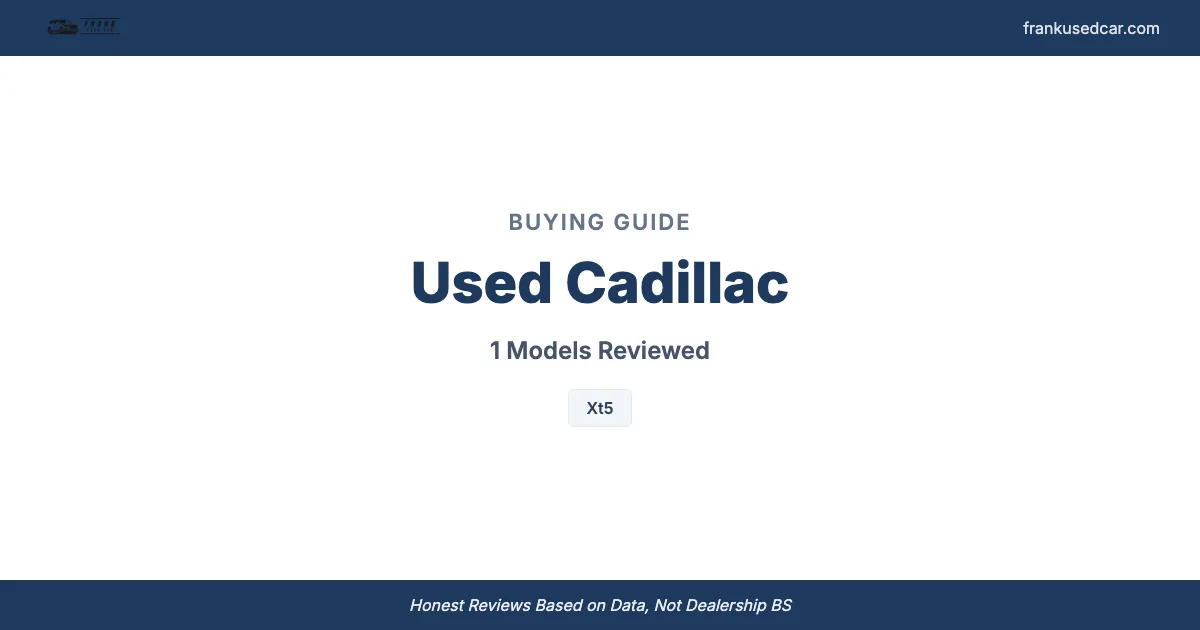 Used Cadillac Buying Guide: Models to Buy and Avoid
