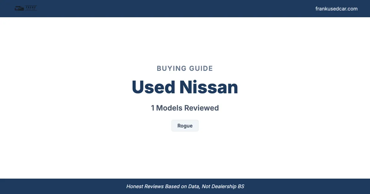 Used Nissan Buying Guide: Models to Buy and Avoid